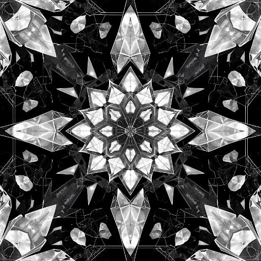 Geometric mandala pattern, abstract style — free printable geometry coloring book page